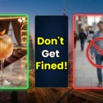 Dubai laws for tourists alcohol and dress code rules concept